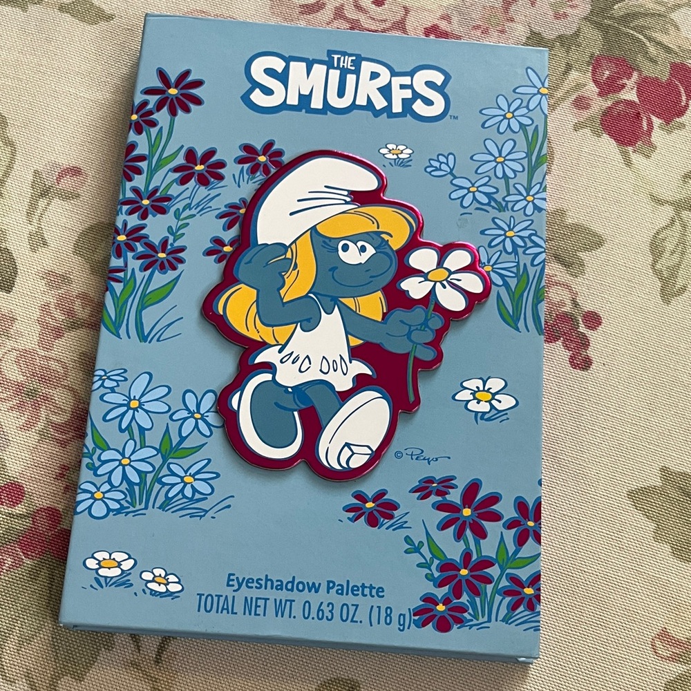 Last chance B4 donating.  NEW!  Smurfs Smurfette Eyeshadow Palette with Mirror - Picture 11 of 12